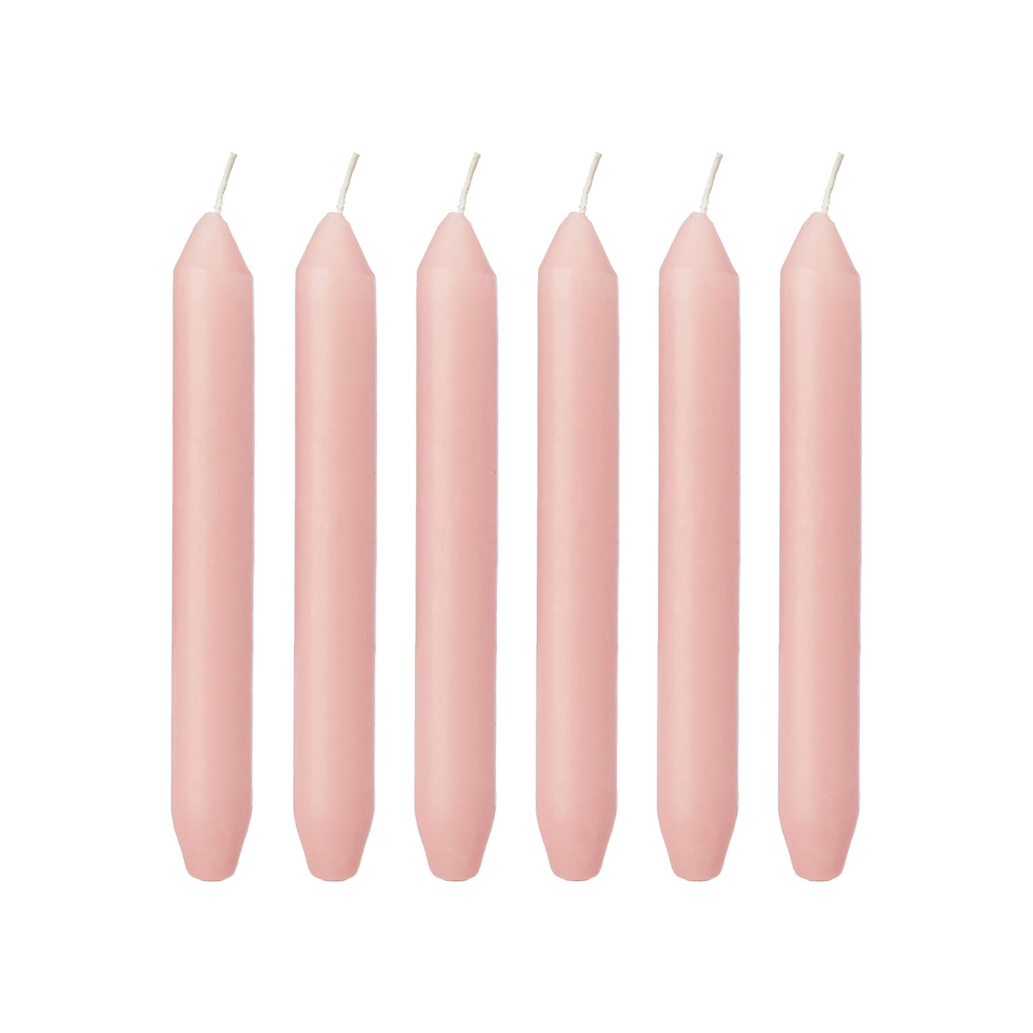 Amazon Brand - Solimo Wax Scented Rose Dinner Candles for Home Décor & Gifting (Set of 6) (B0C4Y1M247) Amazon Price History, Amazon Price Tracker