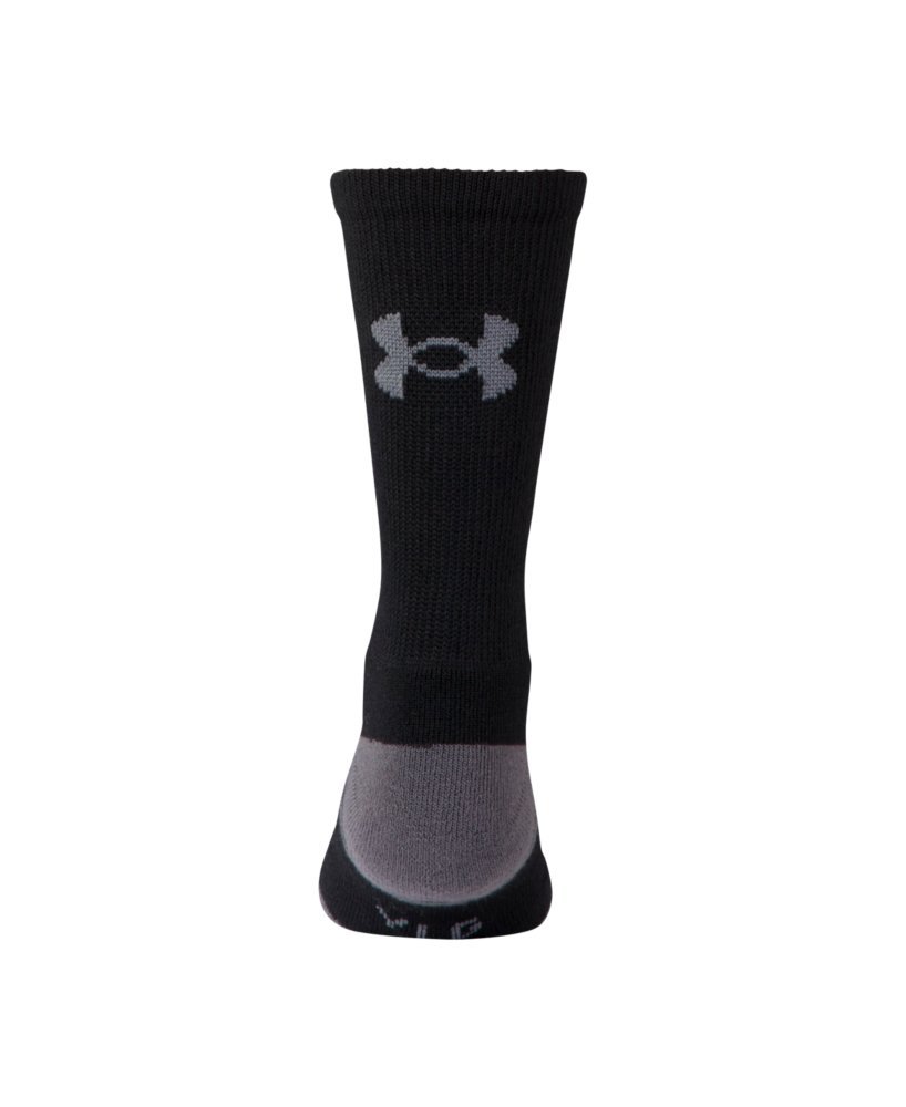 Under Armour Ua młodzieżowy rezystor 3.0 załoga 6 szt Dziewczynki Resistor 3.0 Crew Socks, Multipairs (1 w zestawie)