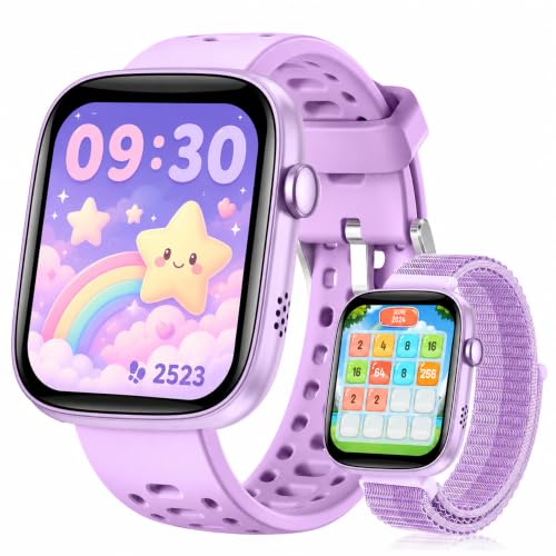 Image of No App Fitness Tracker for Kids Gift ,Smart Watch Toys with 7 Puzzle Games