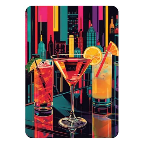 Image of Zesta Bathroom Decor Items Washroom Decor Tin Sign | Aesthetic Posters Wall Poster for Bedroom | Magnetic Cafe Decoration Items /Restaurant Decorations Items | Quirky Home Decor Bar Accent (Bar (4))