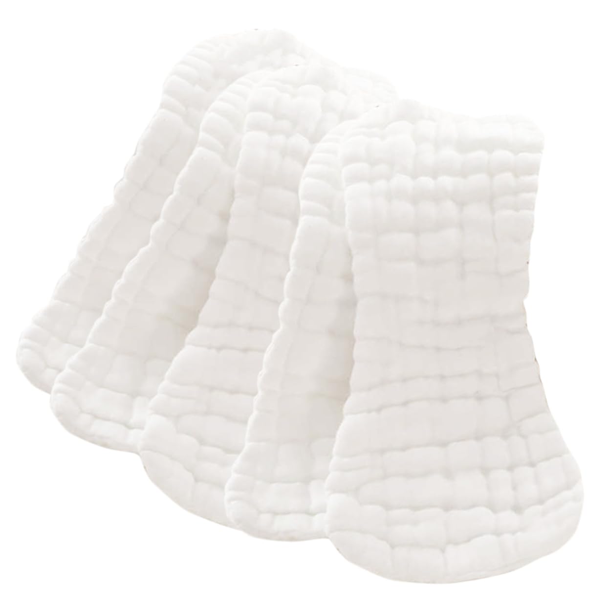 Totority Diaper Set 5 Pack Pure Cotton Diapers Baby Wraps Carrier Super Absorbent Breathable Waterproof Features