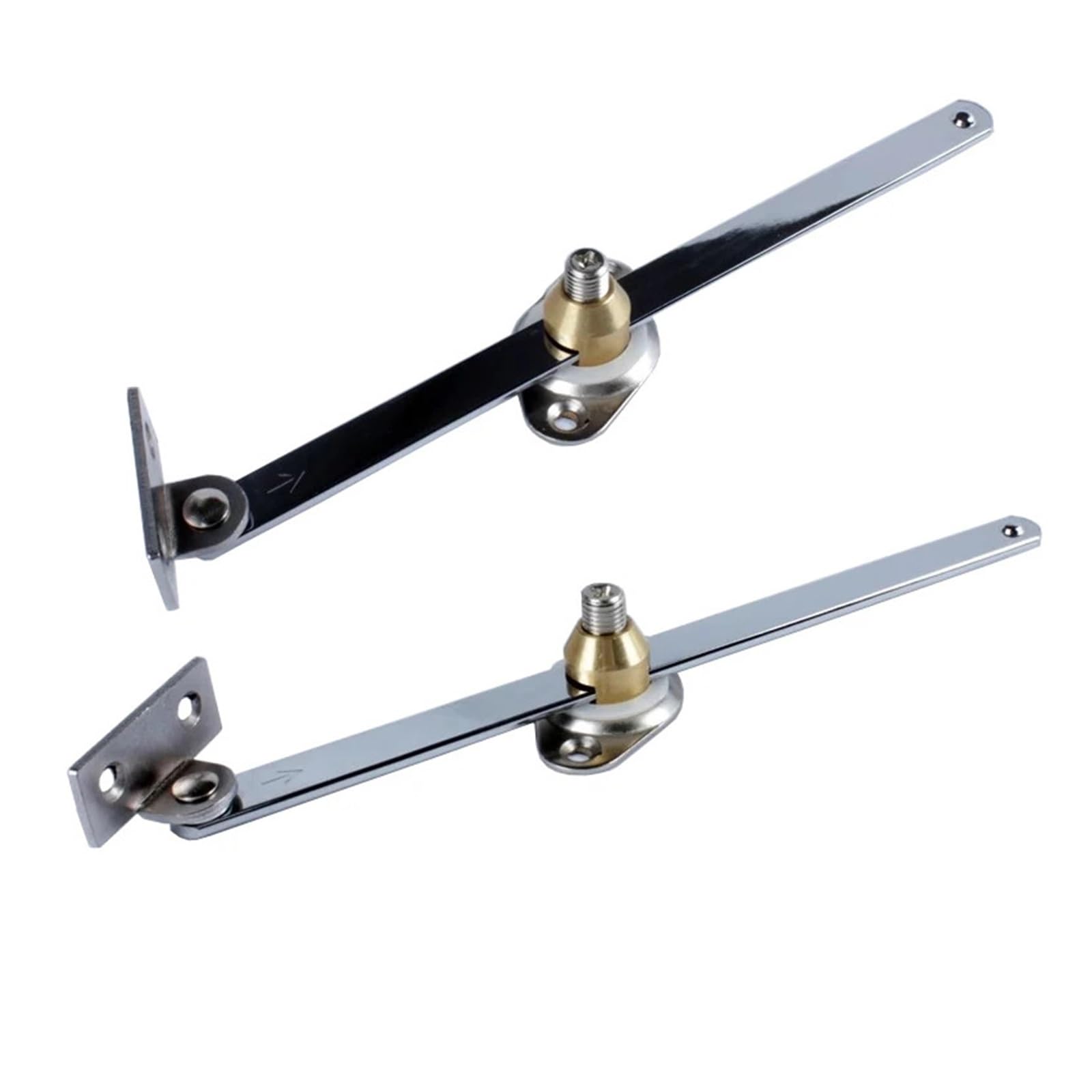 Support de porte rabattable coulissant avec tige de connexion 25cm pour armoire