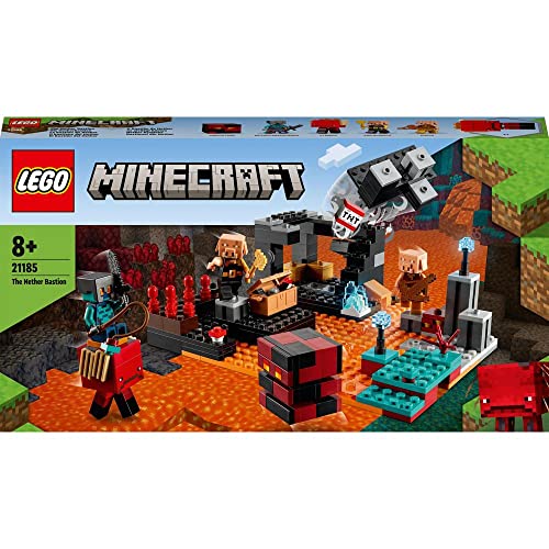 Image of LEGO Minecraft The Nether Bastion 21185 Building Kit (300 Pieces),Multicolor