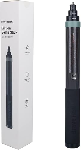 Miniatura 3 de True Carbon Fiber Selfie Stick 118 pulgadas118.1 in Super Long Pole Extensión invisible Monopod para Insta360 Insta 360 ONE X3 X2 X RS Go Pro DJI