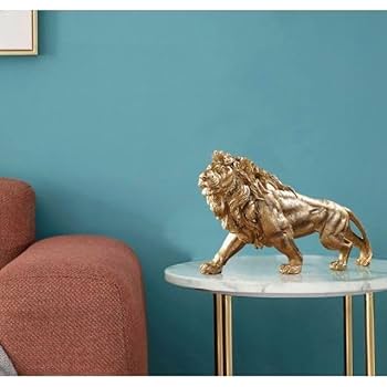 アンティーク調ライオン 彫刻オブジェ クラシックインテリア 143-160 アンティーク調ライオン 彫刻オブジェ クラシックインテリア 143-160
