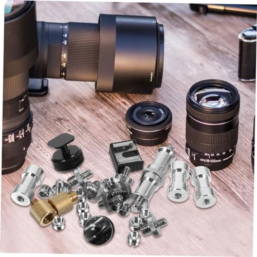 Adaptador de tornillo flexible para cámara con kit de tornillos estables de trípode 2