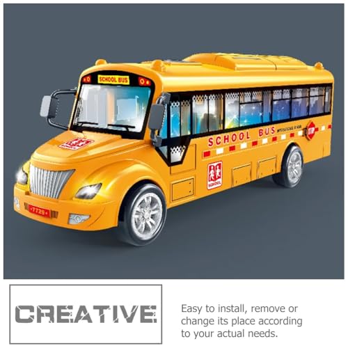 Image of DEOXY Double Decker Toys for Kids Diecast Metal Alloy London Bus Light & Music Open Door Collection Toys for Boy Kids, Black