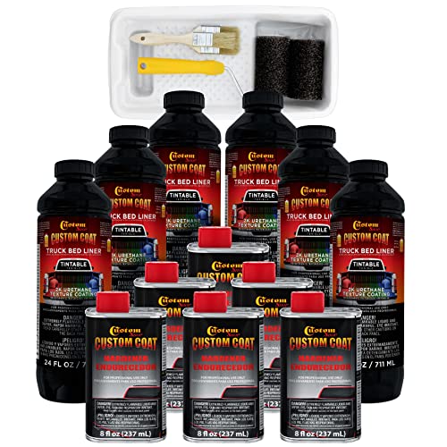 Image of Custom Coat Tintable Base Only 1.5 Gallon Urethane Roll-On Truck Bed Liner