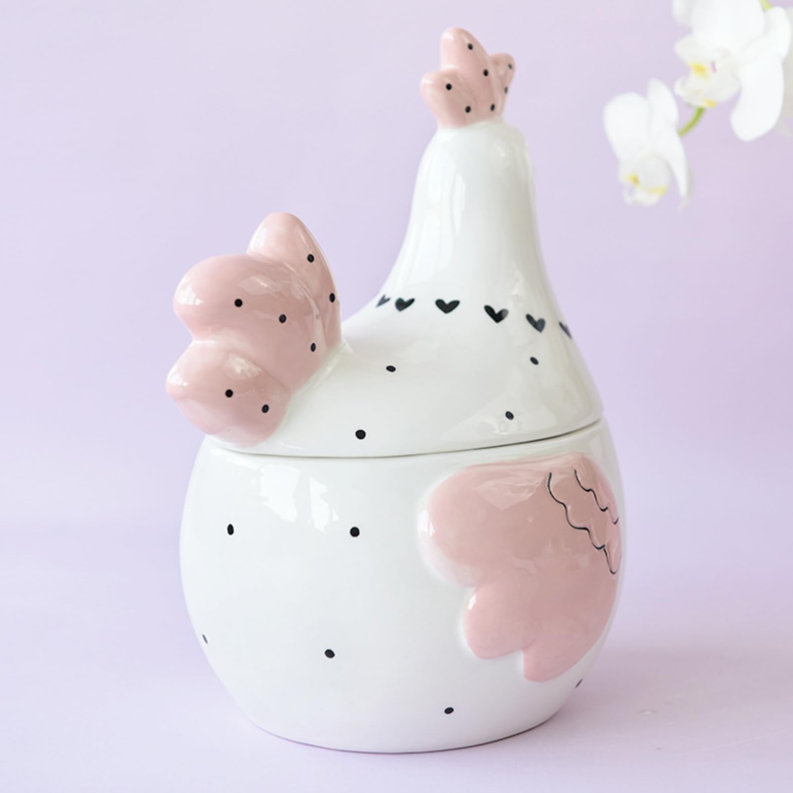 Ceramiczny Słoik Duży Kurczak Box