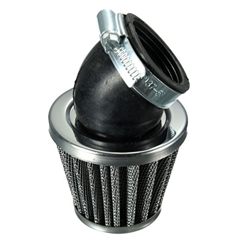 C-FUNN 40Mm 45 Grad Luftfilter Schwarz Für 50Cc 110Cc 125Cc 140Cc Pit Dirt Bike Motor Bike