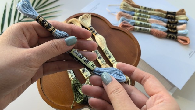 CABODYALS 12 matassa 96M Filo Da Ricamo Filo Da Punto Croce Variegato Filo Da Ricamo 6 fili Colore Sfumato Braccialetto Dells'Amicizia Fili per La Creazione di Gioielli Braccialetto Maglia Cucito Arti