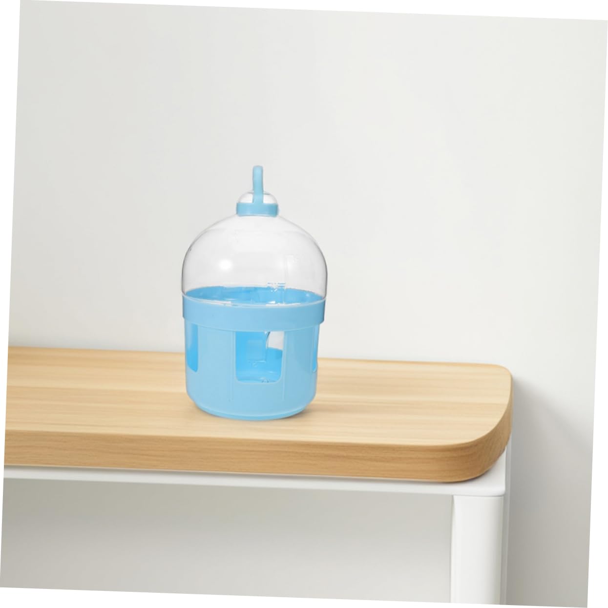 POPETPOP 2 Bebederos para Palomas Boca Ancha de Abs, Dispensador de Agua para Jaulas Que Facilita la Limpieza y Promueve Hidratación Saludable