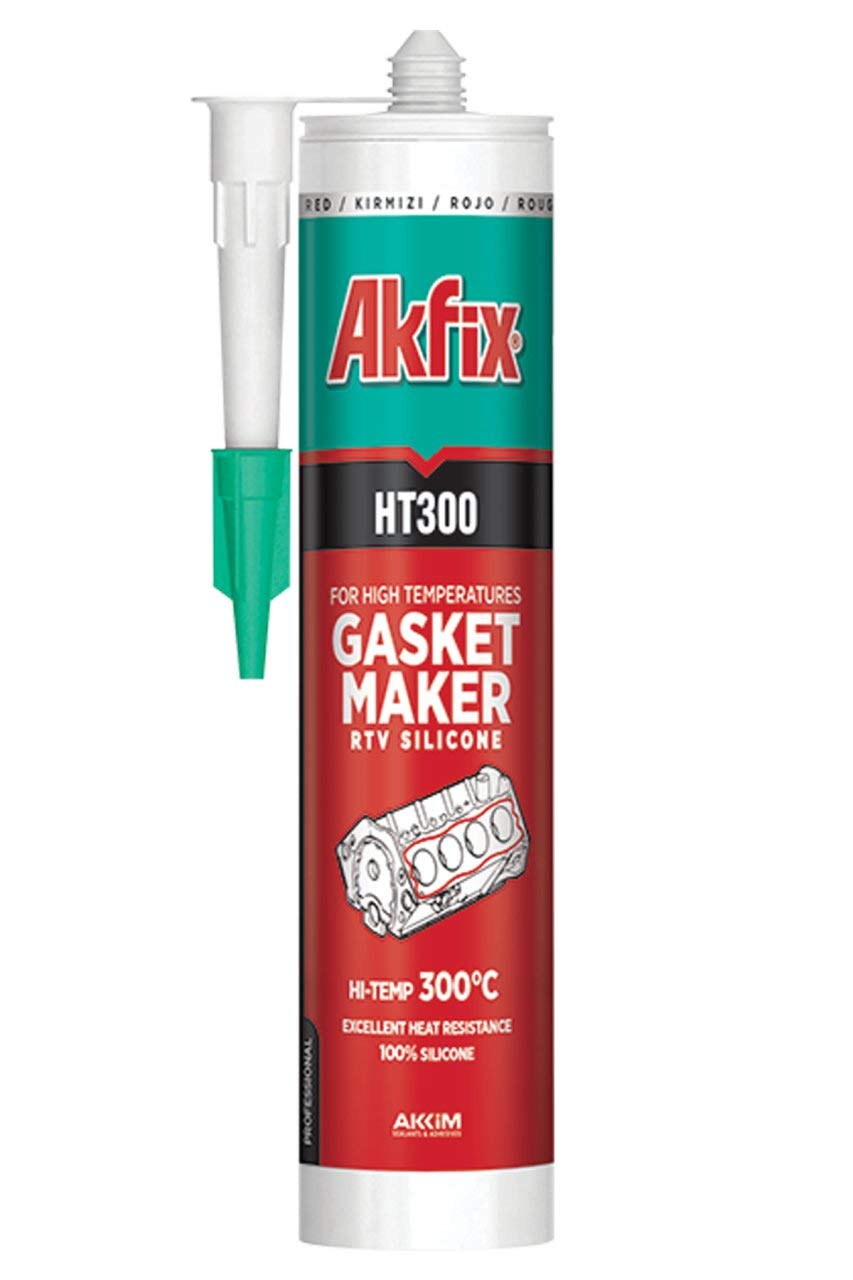Akfix HT300 High Temp Silicone Gasket Maker (1x10.1 fl.oz