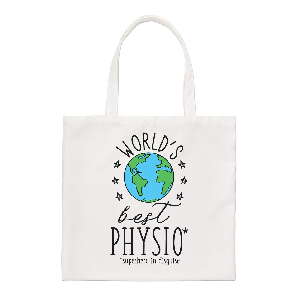 World's Best Physio Regular Tote Bag Favourite Physiotherapist Sports Shopper