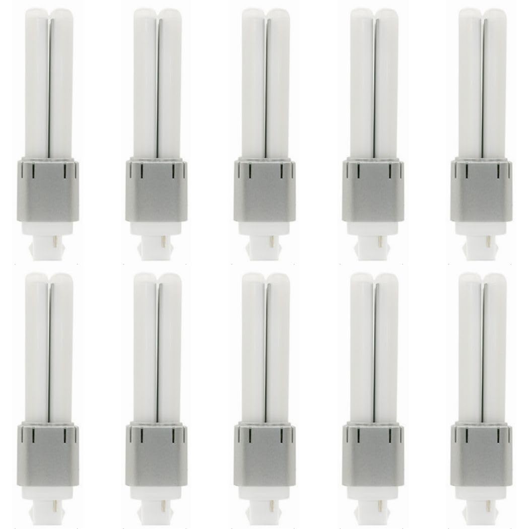 GoodBulb 13 Watt Replacement Horizontal LED Plug-in Light Bulbs Commercial 9 Watt Type A 2 Pin G24D Base