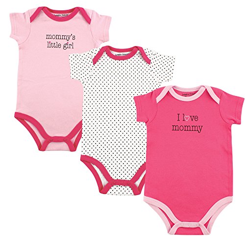 Image of Luvable Friends Baby Unisex Long Sleeve Bodysuits, 5-Pack