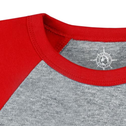 College Baby NCAA Infant and Toddler Baseball Shirt Raglan 3/4 Length Sleeve