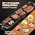 SIMOE 35 Inch Electric Griddle Nonstick Extra Large, Electric Teppanyaki Grill with Adjustable Temperature, Drip Tray, Easy to Clean, Smokeless Indoor/Outdoor Grill BBQ for Party, Home, Camping