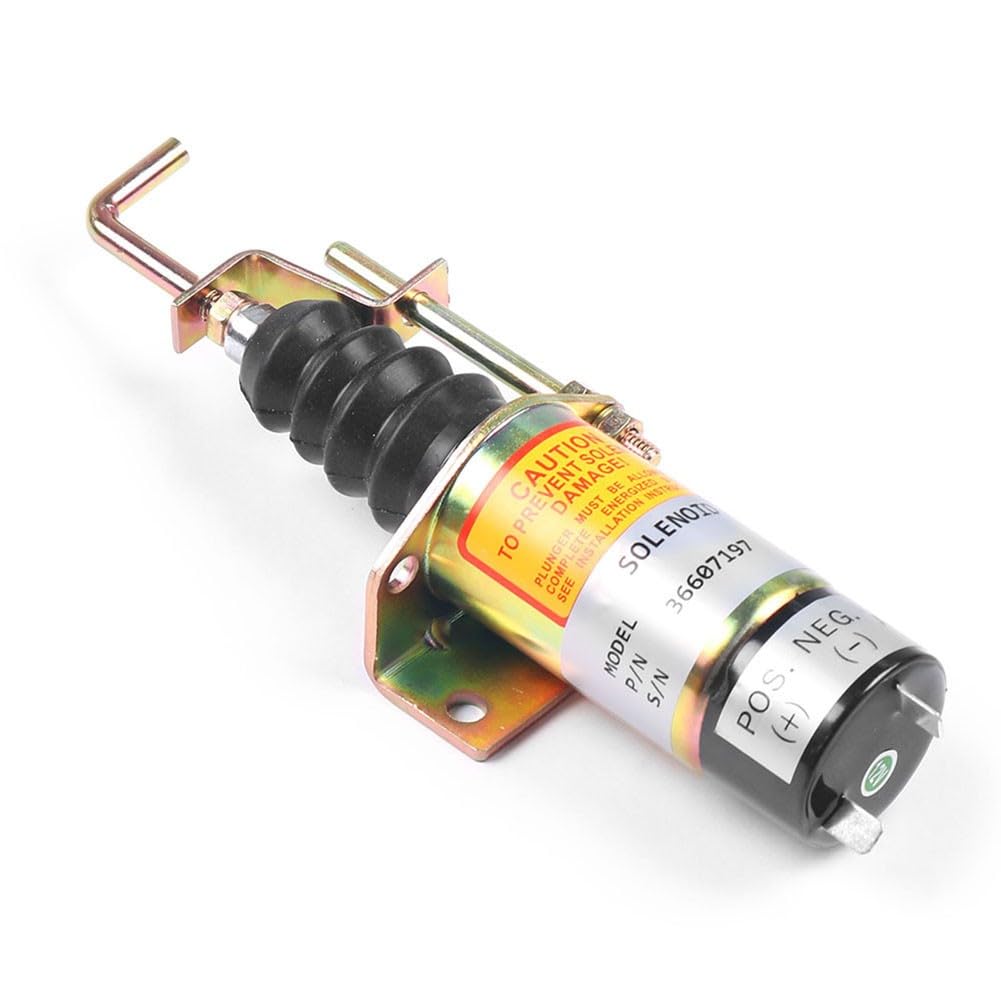 Électrovanne d'arrêt Yanmar 12V solénoïde de coupure diesel Ariens 1502-12C7U2B2S1