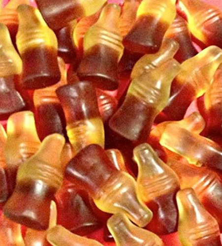 Haribo Happy Cola Gummy Candy, Bulk 5 Lbs Chewy Gummi Candy Cola Bottles, Mini Cola Flavored Jellies, Party Candy Bulk #TOP2