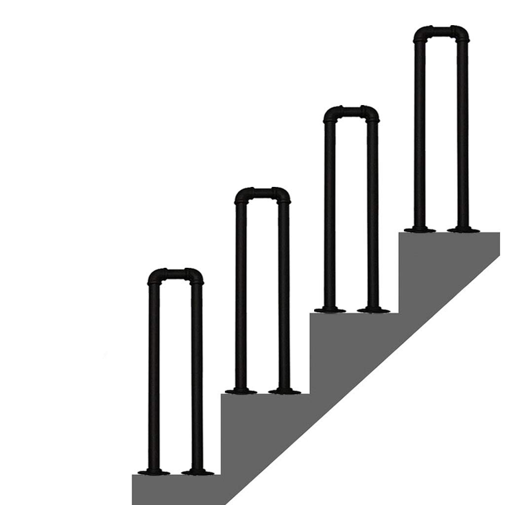 Rampe d'escalier antidérapante pour sécuriser les personnes âgées