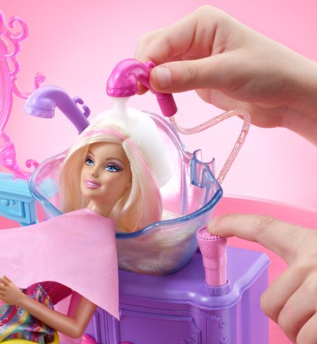 Barbie Hairtastic Barbie Salon Set India Barbie Hair Tastic Color