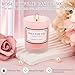 Set Regalo de Cumpleaños para Mujer Taza Cerámica Rosa de 350 ml Bougie Aromática Bombas de Baño y Jabón Artesanal Regalo Original para Amigas Imagen de Set Regalo de Cumpleaños para Mujer Taza Cerámica Rosa de 350 ml Bougie Aromática Bombas de Baño y Jabón Artesanal Regalo Original para Amigas