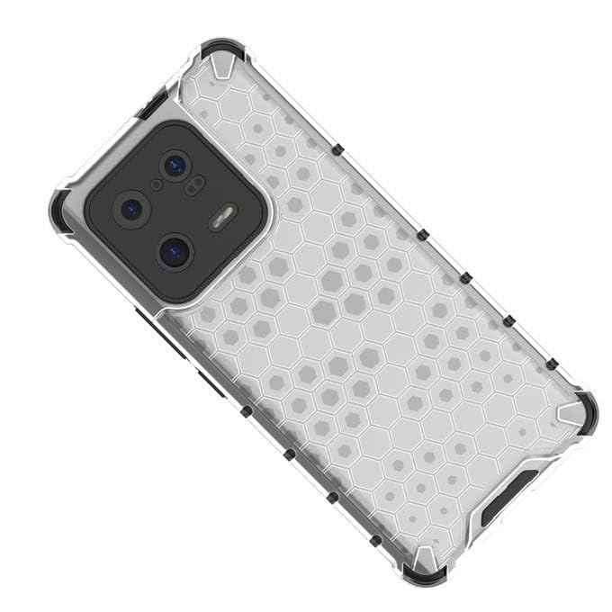 Image of Hard PC Back Case Cover for Xiaomi Mi 13 Pro 5G Anti Slip Ultra Thin Shockproof Reinforced Corners (Polycarbonate|Transparent)