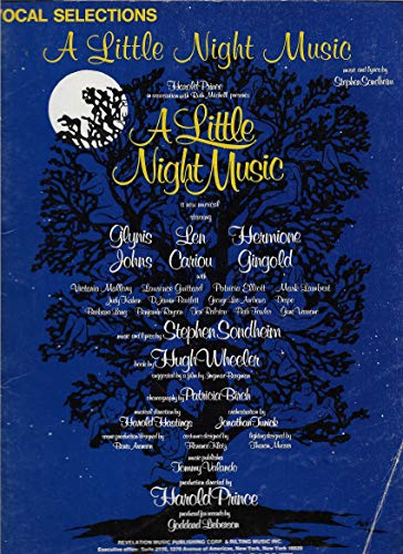 A Little Night Music - Vocal Selections B001B4JWH6 Book Cover