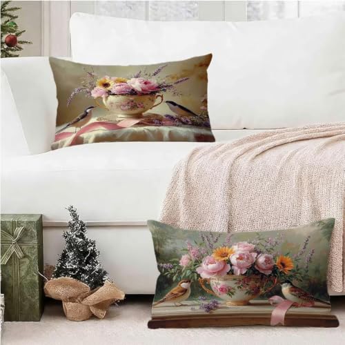 Housse coussin 40x70cm avec fermeture éclair invisible pour éliminer les rayures - 8