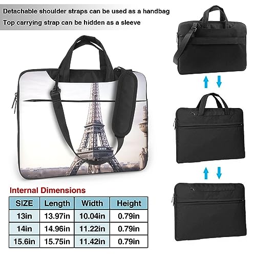 Sac ordinateur Tour Eiffel grande capacité pour protéger vos appareils - 3