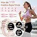 CIVO Reloj Inteligente Mujer Llamadas: Whatsapp Bluetooth Deportivo Compatible Android iOS Imagen de CIVO Reloj Inteligente Mujer Llamadas: Whatsapp Bluetooth Deportivo Compatible Android iOS