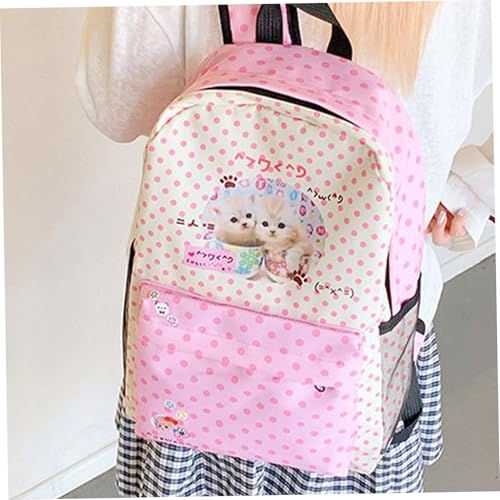 Sac d'école japonais chat mignon pour le collège et les sorties