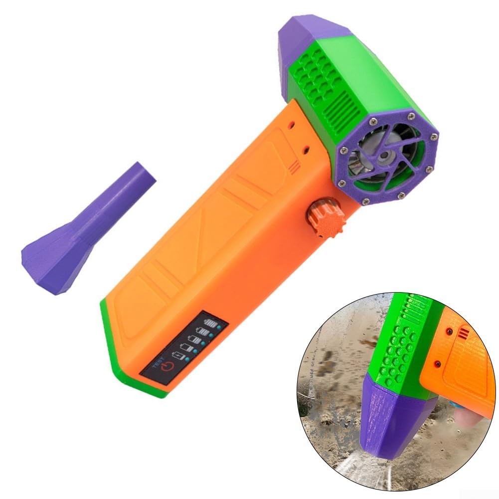 Ventilateur turbo sans balais 4000 mAh LCD pour turbo puissant sans balais