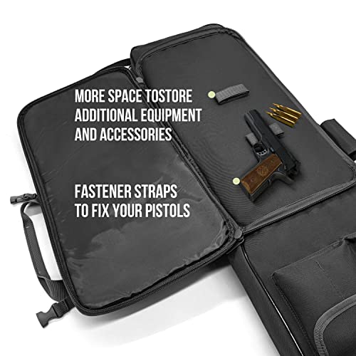 Taktzeit Tactical Rifle Case Outdoor Soft Rifle Double Bag For Hunting Fishing Gun Case With Adjustable Shoulder Strap #TOP2