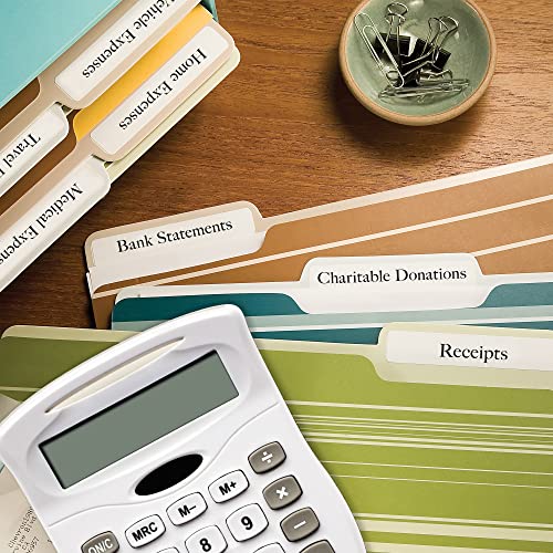 Avery File Folder Labels With Permanent Adhesive, 750 White Labels -- Great For Home Organization (8366) #TOP1