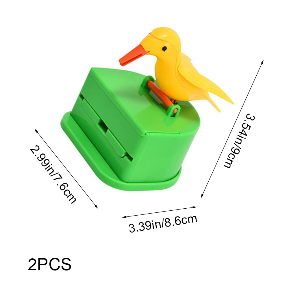 Distributeur Automatique De Cure-dents Pop-up - Lot De 3 - Portable Et Hygiénique - Pour Maison, Bureau, Café