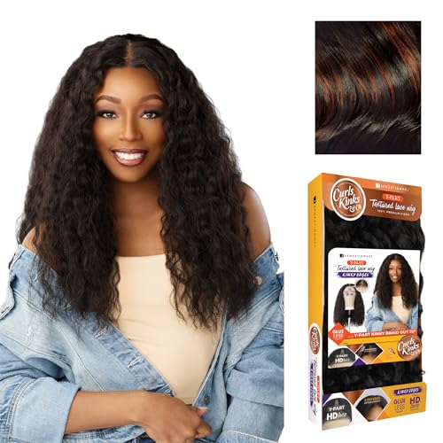 Sensationnel CKCO Kinkyedges Wig-Kinky Braid Out 20 Inch, F1B/350