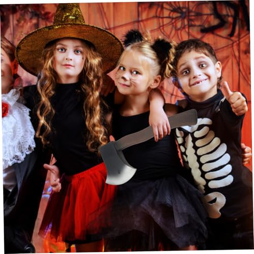 2Pcs Axes 11x4.9 Realistic Foam Axe Hatchet Halloween Costumes for Halloween Costume Party2