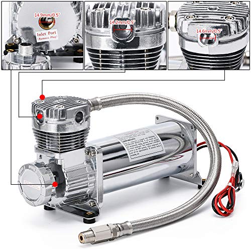 Universal 3/8 NPT DC 12V 480c 200 PSI Control Air Bag