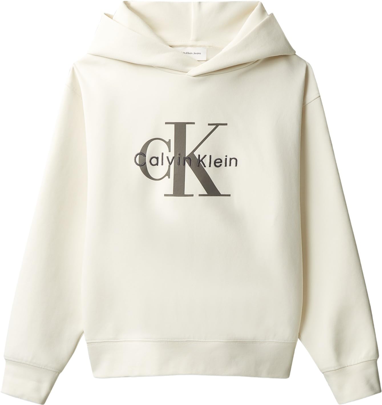 Calvin Klein Light Monologo Hoodie Ib0ib02615 Sudadera con Capucha Niños