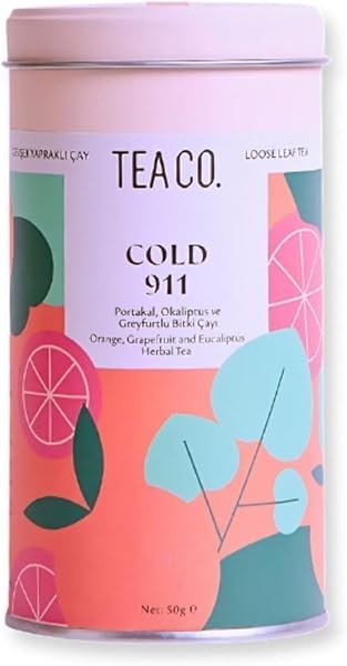 TEA CO. Cold 911 50gr 50gr Teneke Teneke Kutu