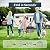 MCOW Outdoor Rug Waterproof 5'x8' for Patio Clearance, Reversible Camping Mat, Outside Plastic Straw Area Rugs for Rv, Camper, Balcony, Backyard, Picnic, Deck, Grey&White