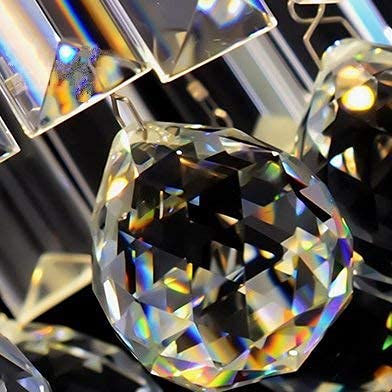 image for SM Saint Mossi Saint Mossi Modern K9 Crystal Raindrop Chandelier Light