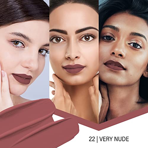 Image of Colors Queen Color Stay Matte Lipstick Combo Set of 3 | Weightless Matte Finish with Smooth Application | Transfer Proof, Smudge Proof & Waterproof | Long Lasting Lipstick for Women (On Mode, Rose Sunday & Nude Mood)