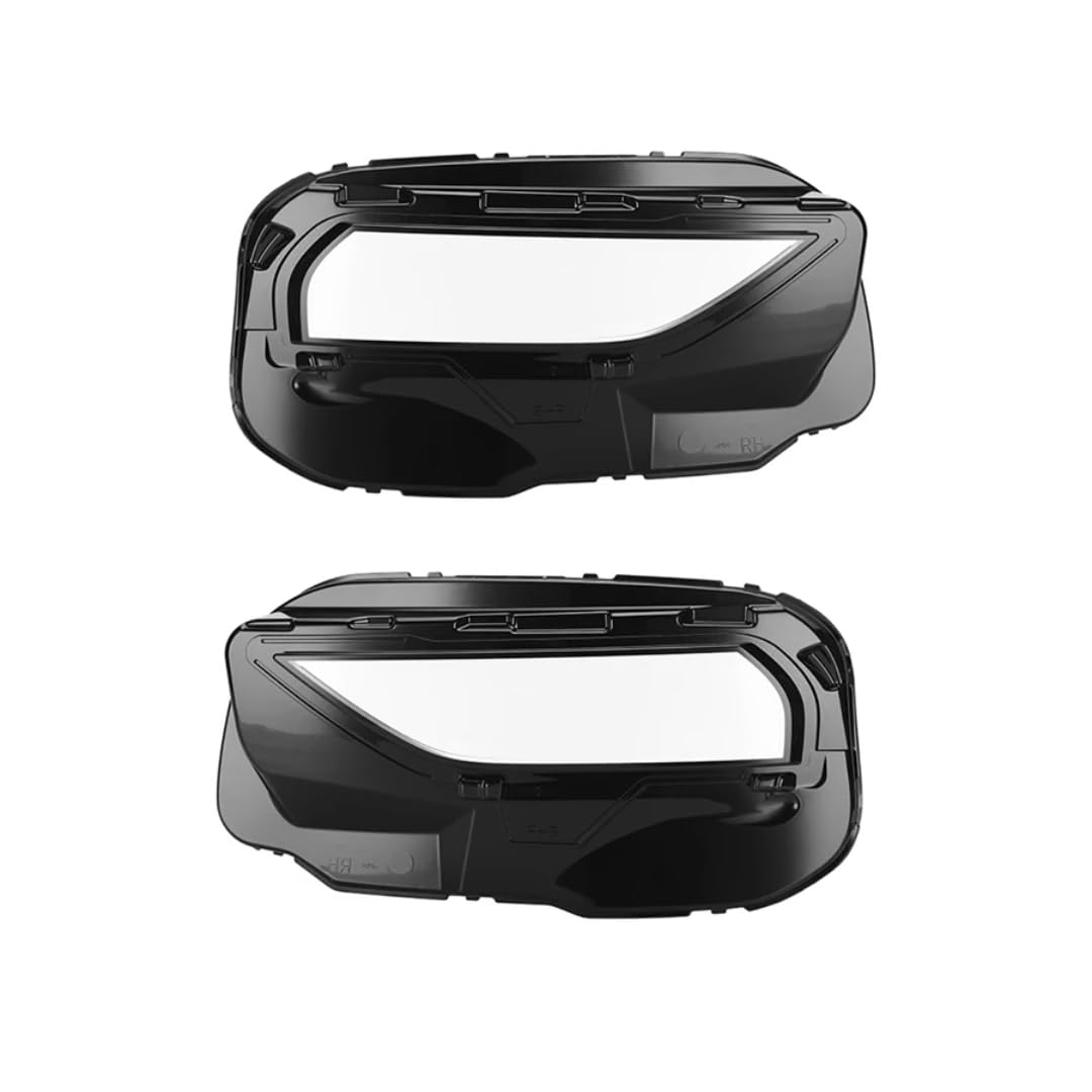 Oulesh Headlight Lens Cover for LynkCo 05 2020-2022, 1Pair Car Front Headlight Cover Transparent Lampshade Headlamp Shell