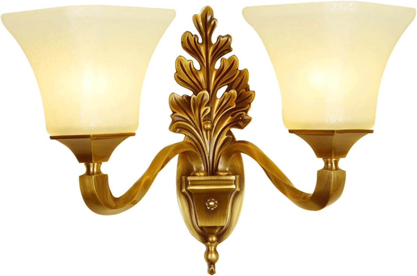 YNIYUJKL Wall Lamp, Indoor Wall Sconces European Style Copper Wall Lamp Creative Bedroom Bedside Lamp Modern Minimalist Aisle Corridor Luxury Romantic Staircase Lamps Bedroo,K
