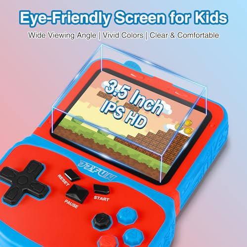 image for SNONBROS Portable Video Game Console for Kids, 220 Built-in Classic Re