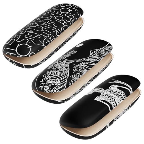 Image of Eyeglasses Case, Hard Shell Protective Case for Glasses, Unisex for Women Men