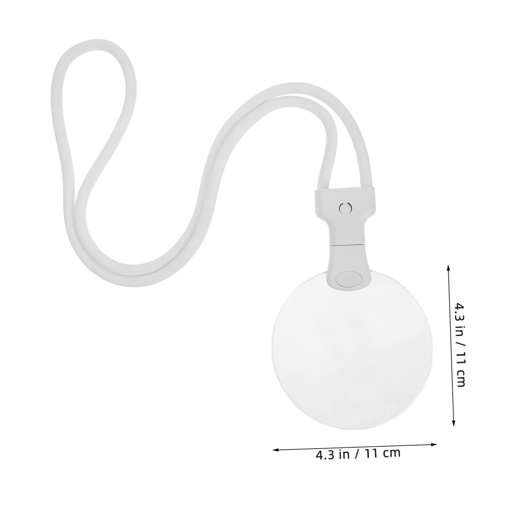 BIUDECO Portable Magnifying Tool with Stand Magnification for Reading Sewing and Crafting Elegant Design for Home Go Use